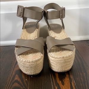 Marc Fisher platform espadrilles